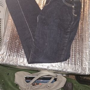 Justice Dark Blue Kids Jeans